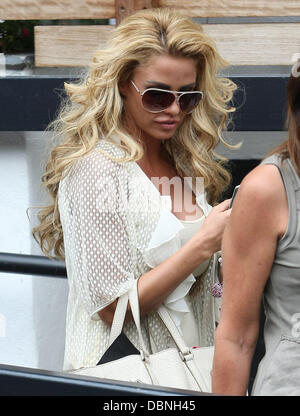 Katie Price at the ITV studios London, England - 29.07.11 Stock Photo