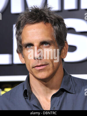 Ben Stiller Los Angeles Premiere of '30 Minutes Or Less' held at Grauman's Chinese Theater Hollywood, California - 08.08.11 Stock Photo
