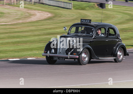 1949 Ford V8 Pilot Police Car at the Goodwood Revival 2012 Stock Photo