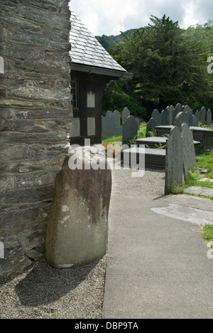 St Twrogs Church Maentwrog Gwynedd Wales. HOMER SYKES Stock Photo