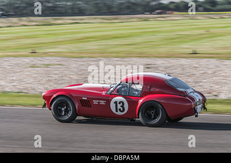 1963 AC Cobra Le Mans Coupe at the Goodwood Revival 2012 Stock Photo