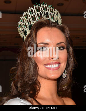 Holly Carpenter (Miss Ireland 2011) Holly Carpenter is crowned Miss Ireland 2011 at the  D4 hotel Ballsbridge Inn Dublin, Ireland - 13.08.11 Stock Photo