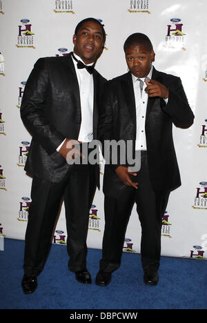 Chris Massey and Kyle Massey 9th Annual Ford Hoodie Awards at Mandalay Bay Resort and Casino Las Vegas, Nevada - 13.08.11 Stock Photo