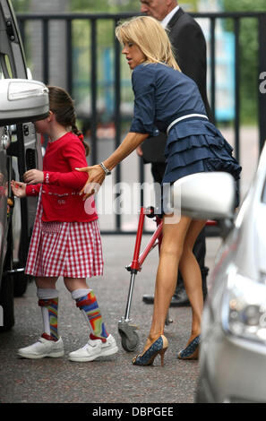 Julie Neville at the ITV studios London, England - 17.08.11 Stock Photo