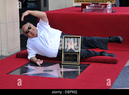 Danny DeVito  Danny DeVito is honoured with a star on the Hollywood Walk of Fame, held on Hollywood Boulevard Los Angeles, California - 18.08.11 Stock Photo