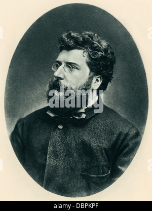 Composer Georges Bizet. Photograph Stock Photo