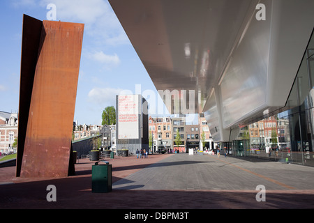 Stedelijk Museum contemporary shape in Amsterdam, Holland, Netherlands. Stock Photo