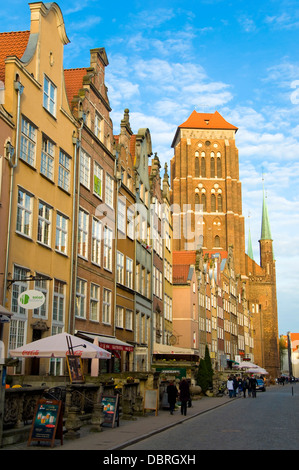 St Mary's Church, Gdansk, Poland Stock Photo