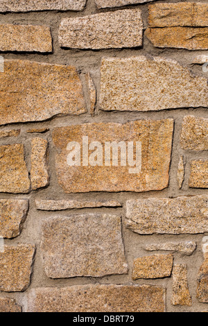 Granite wall pattern. Stock Photo