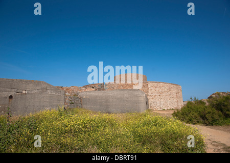 Fort Hommet, Guernsey, Channel Islands Stock Photo