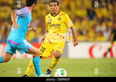 Leandro Domingues (Reysol), AUGUST 3, 2013 - Football / Soccer : 2013 J.LEAGUE Division 1 match between Kashiwa Reysol 2-1 Sagan Tosu at Hitachi Kashiwa Stadium, Chiba, Japan. Credit:  AFLO SPORT/Alamy Live News Stock Photo