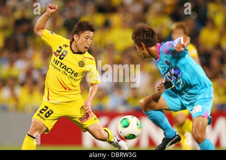 Ryoichi Kurisawa (Reysol), AUGUST 3, 2013 - Football / Soccer : 2013 J.LEAGUE Division 1 match between Kashiwa Reysol 2-1 Sagan Tosu at Hitachi Kashiwa Stadium, Chiba, Japan. Credit:  AFLO SPORT/Alamy Live News Stock Photo