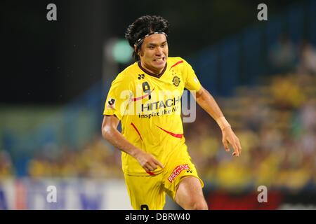 Masato Kudo (Reysol), AUGUST 3, 2013 - Football / Soccer : 2013 J.LEAGUE Division 1 match between Kashiwa Reysol 2-1 Sagan Tosu at Hitachi Kashiwa Stadium, Chiba, Japan. Credit:  AFLO SPORT/Alamy Live News Stock Photo