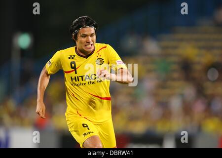 Masato Kudo (Reysol), AUGUST 3, 2013 - Football / Soccer : 2013 J.LEAGUE Division 1 match between Kashiwa Reysol 2-1 Sagan Tosu at Hitachi Kashiwa Stadium, Chiba, Japan. Credit:  AFLO SPORT/Alamy Live News Stock Photo