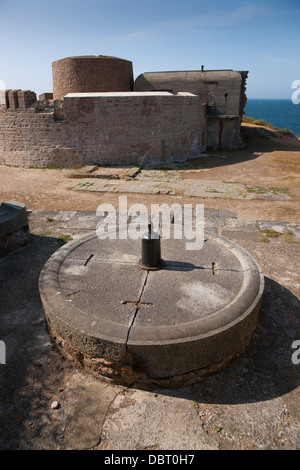 Fort Hommet, Guernsey, Channel Islands Stock Photo