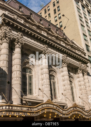 Lyceum Theatre with 'The Nance' Marquee, 149 West 45th Street, NYC, USA Stock Photo