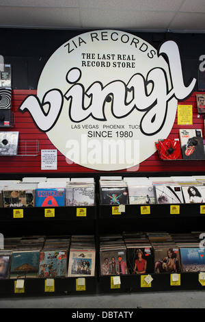 ZIA Record Exchange store, 4503 West Sahara Avenue, Las Vegas, NV, USA Stock Photo