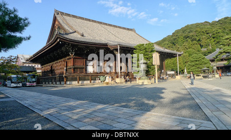 Chion-in Temple's main hall, Mieido, in Kyoto, Japan. Stock Photo