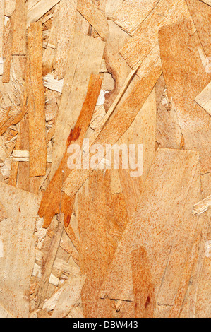 Wood texture - Particle Board / chipboard / plywood close up Stock Photo