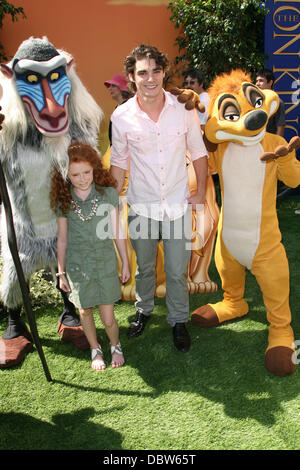 RJ Mitte World Premiere of Disney's  'The Lion King 3D' held at the El Capitan Theatre Hollywood, California - 27.08.11 Stock Photo