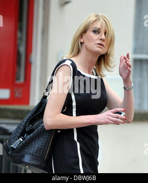 Sally Bercow at the ITV studios London, England - 05.09.11 Stock Photo