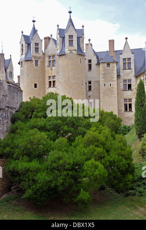Chateau Montreuil Bellay France. Stock Photo