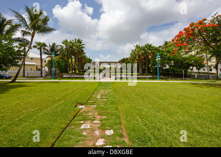 Versailles Gardens and French Cloister, Nassau, New Providence Island, Bahamas Stock Photo