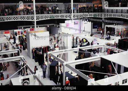 London, UK. 4th Aug, 2013. 1000s stall at the Pure London event in Kensington Olympia In London. © See Li/Alamy Live News Stock Photo