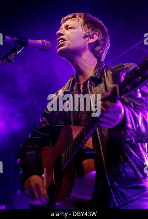 Lee Mavers  The La's perform the last of their stripped down concerts at a sold out Liverpool O2 Academy  Liverpool, England - 09.09.11 Stock Photo