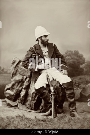 PIERRE SAVORGNAN DE BRAZZA French Explorer In The Congo, 1875-1885 Date ...