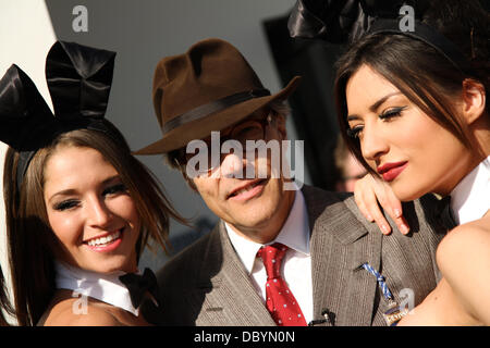 Lord March with bunny girls Goodwood Revival 2011 West Sussex, England - 16.09.11 Credit Mandatory: WENN.com Stock Photo