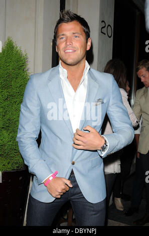 Mark Wright leaves the Sanctum Soho Hotel after attending Britney Spear's UK tour launch party London, England - 16.09.11 Credit Mandatory: WENN.com Stock Photo