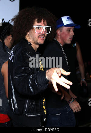 Redfoo LMFAO host an after concert party at TAO nightclub inside The Venetian Resort and Casino Las Vegas, Nevada - 16.09.11 Stock Photo