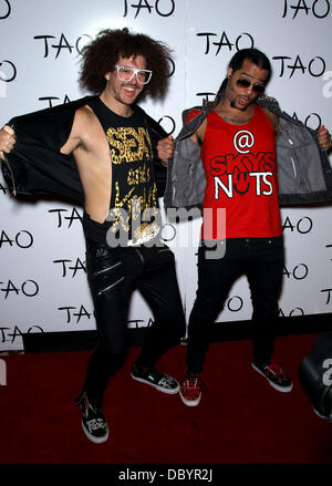 LMFAO host an after concert party at TAO nightclub inside The Venetian Resort and Casino Las Vegas, Nevada - 16.09.11 Stock Photo