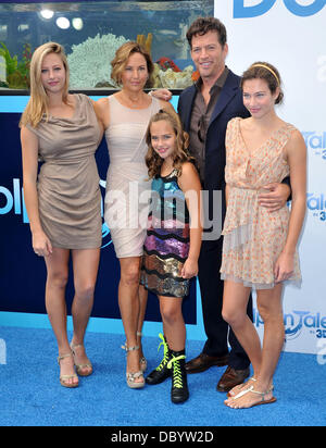 Harry Connick Jr. and Jill Goodacre The Los Angeles premiere of 'Dolphin Tale' at the Mann Village Theatre - Arrivals Los Angeles, California - 17.09.11 Stock Photo