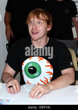 Rupert Grint Rupert Grint hosts a meet and greet at Sugar Factory inside Paris Hotel and Casino  Las Vegas, Nevada - 18.09.11 Stock Photo