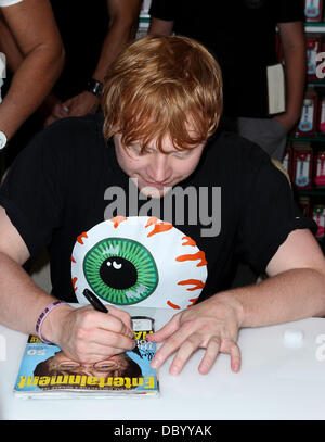 Rupert Grint Rupert Grint hosts a meet and greet at Sugar Factory inside Paris Hotel and Casino  Las Vegas, Nevada - 18.09.11 Stock Photo