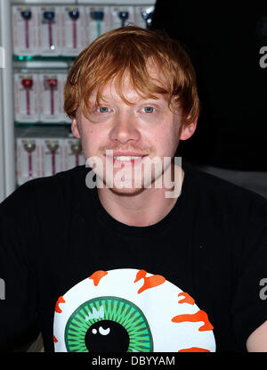 Rupert Grint Rupert Grint hosts a meet and greet at Sugar Factory inside Paris Hotel and Casino  Las Vegas, Nevada - 18.09.11 Stock Photo