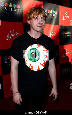 Rupert Grint Rupert Grint hosts a meet and greet at Sugar Factory inside Paris Hotel and Casino  Las Vegas, Nevada - 18.09.11 Stock Photo