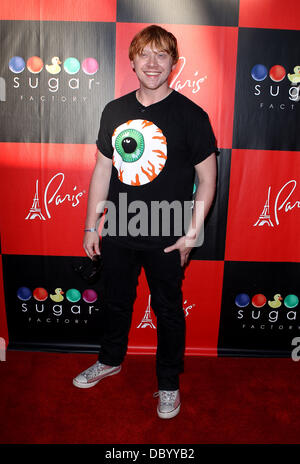 Rupert Grint Rupert Grint hosts a meet and greet at Sugar Factory inside Paris Hotel and Casino  Las Vegas, Nevada - 18.09.11 Stock Photo