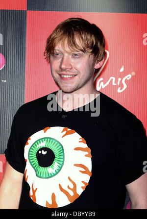 Rupert Grint Rupert Grint hosts a meet and greet at Sugar Factory inside Paris Hotel and Casino  Las Vegas, Nevada - 18.09.11 Stock Photo