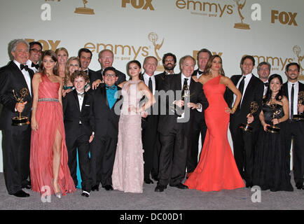 Cast of 'Modern Family' The 63rd Primetime Emmy Awards held at the ...