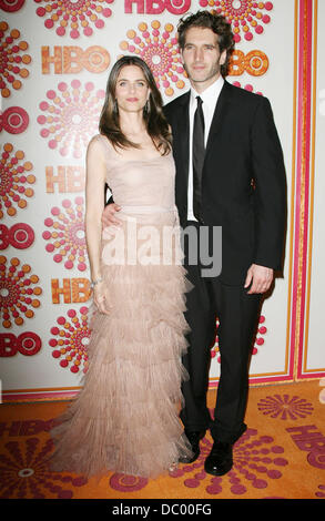 Amanda Peet and David Benioff 2011 HBO's Post Award Reception following the 63rd Annual Primetime Emmy Awards held at The Plaza at the Pacific Design Center Los Angeles, California - 18.09.11 Stock Photo