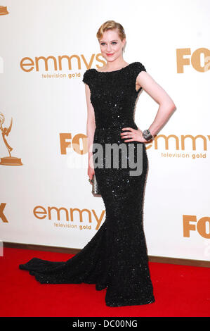 Evan Rachel Wood   The 63rd Primetime Emmy Awards held at the Nokia Theater - Arrivals  Los Angeles, California - 18.09.11 Stock Photo