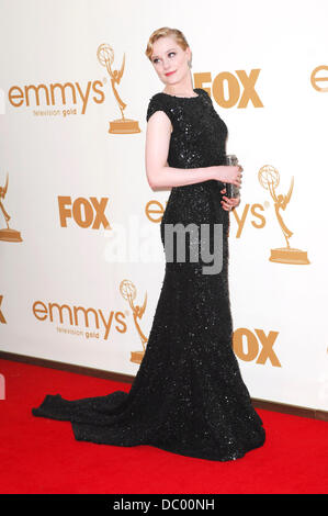 Evan Rachel Wood   The 63rd Primetime Emmy Awards held at the Nokia Theater - Arrivals  Los Angeles, California - 18.09.11 Stock Photo