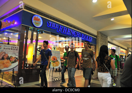 The French Baker Store in SM City Mall Cebu Philippines Stock Photo