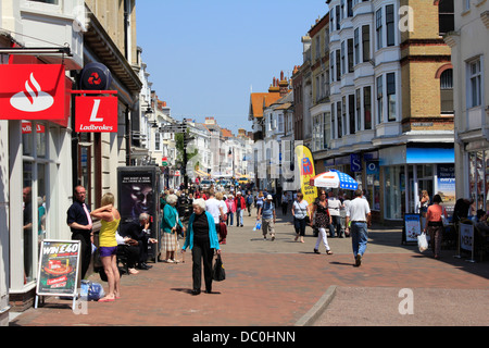 weymouth town centre dorset england Stock Photo