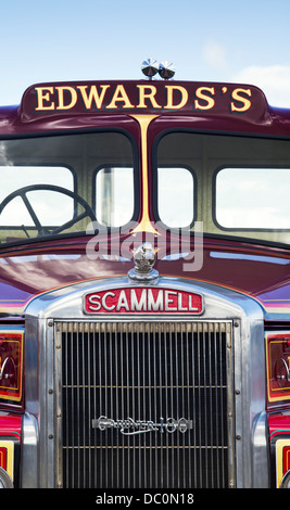 1965 Scammell Highwayman. The Imposter. Scammell Showmans Ballast tractor Stock Photo