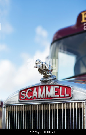 1965 Scammell Highwayman. The Imposter. Scammell Showmans Ballast tractor Stock Photo