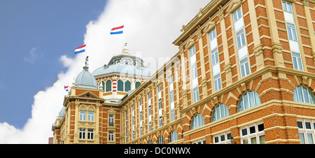 Dutch beach resort with famous Kurhaus hotel . Netherlands, Den Haag Stock Photo